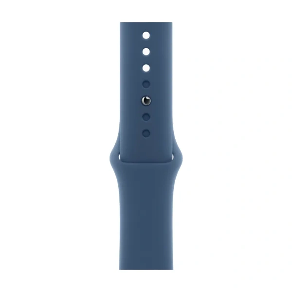 Apple Watch Series SE 2024 44mm Silver Aluminum Case with Denim Sport Band
