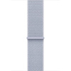 Apple Watch Series SE 2024 44mm Silver Aluminum Case with Blue Cloud Sport Loop